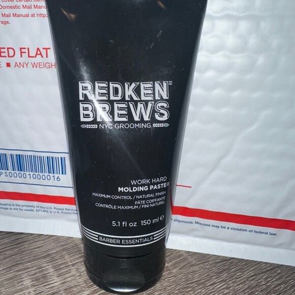 Redken Brews work hard men barber hair style